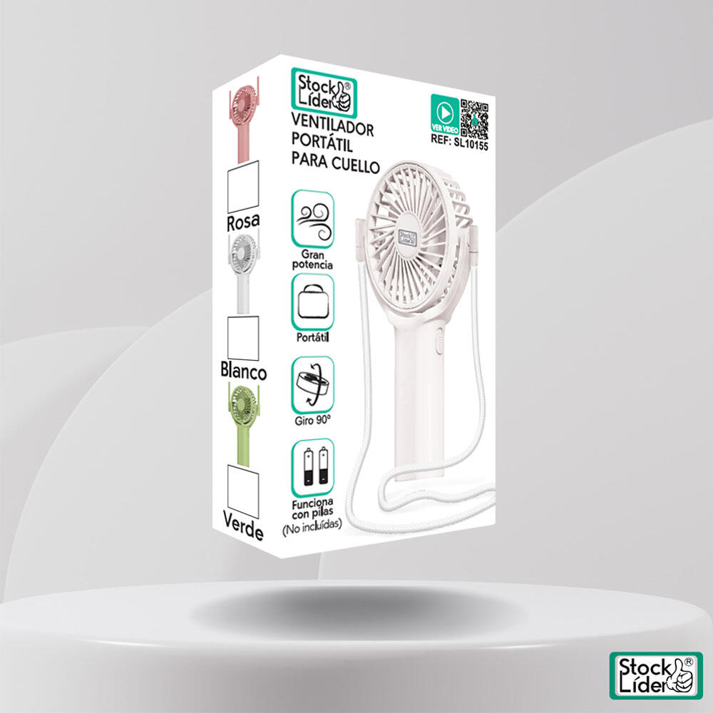 Ventilador Portátil con Cuerda - Frescor al Instante | Hogar