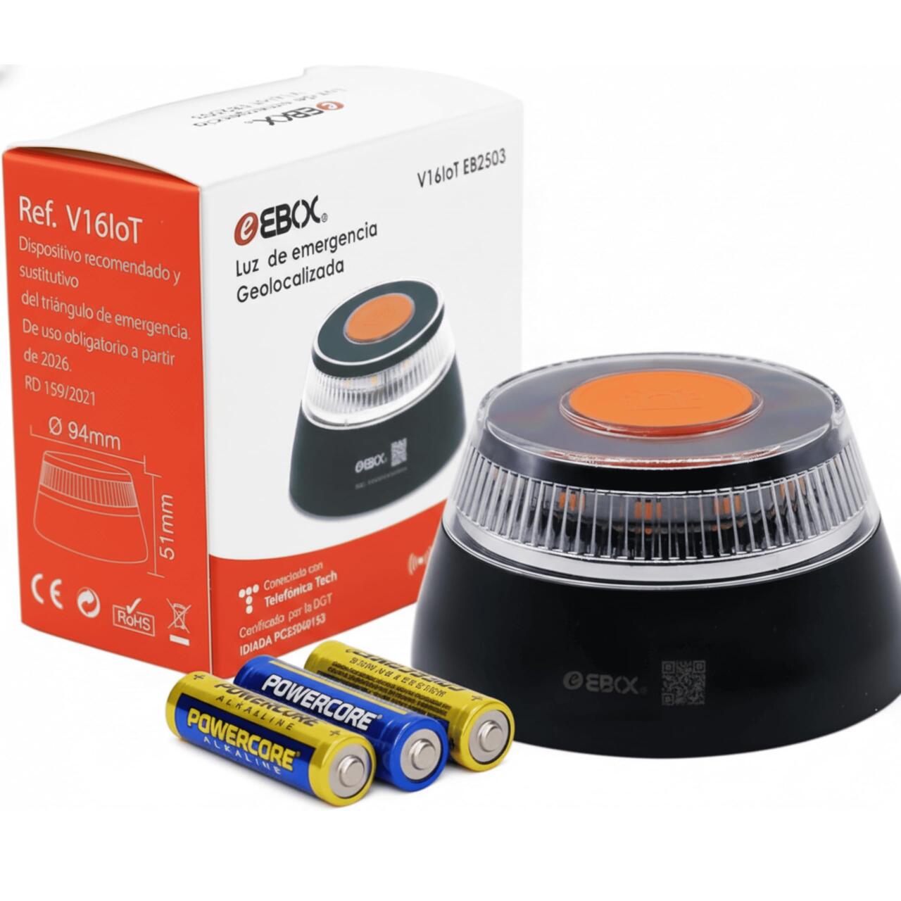 Baliza Homologada DGT ebox