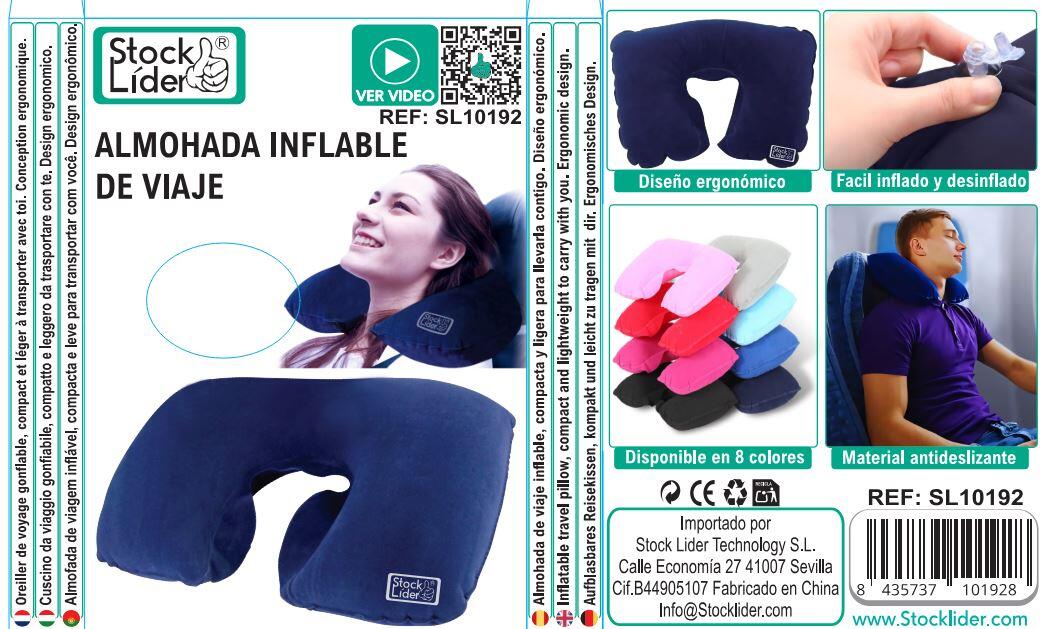 Almohada Inflable de Viaje: Comodidad Extrema en Cualquier Lugar