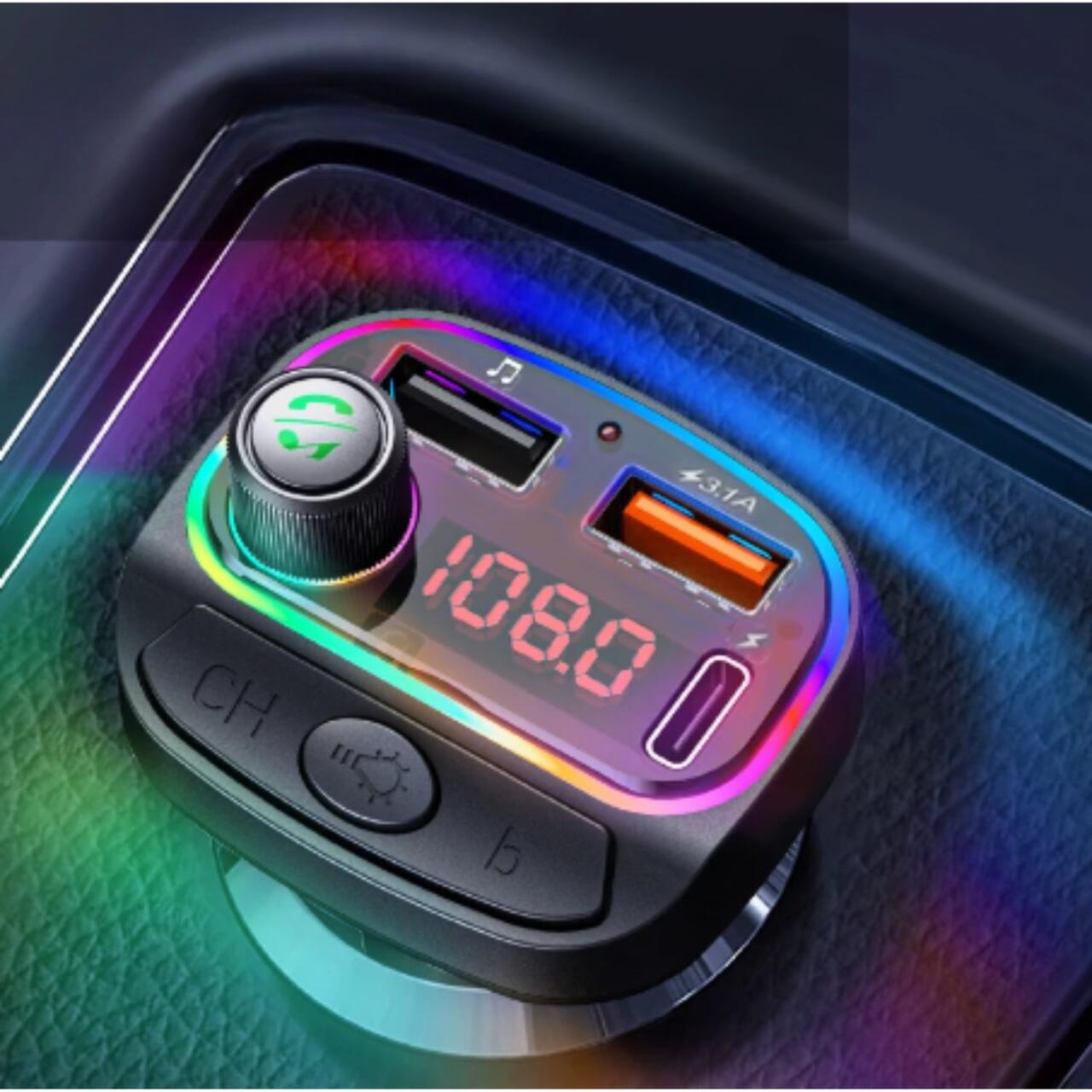 MP3 Coche F5: Música sin límites en tu vehículo