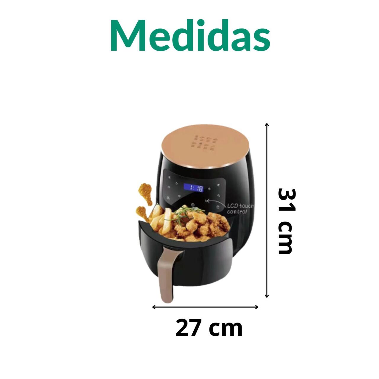 Freidora de Aire 6L: Cocina Sano y Rápido | Envío Gratis