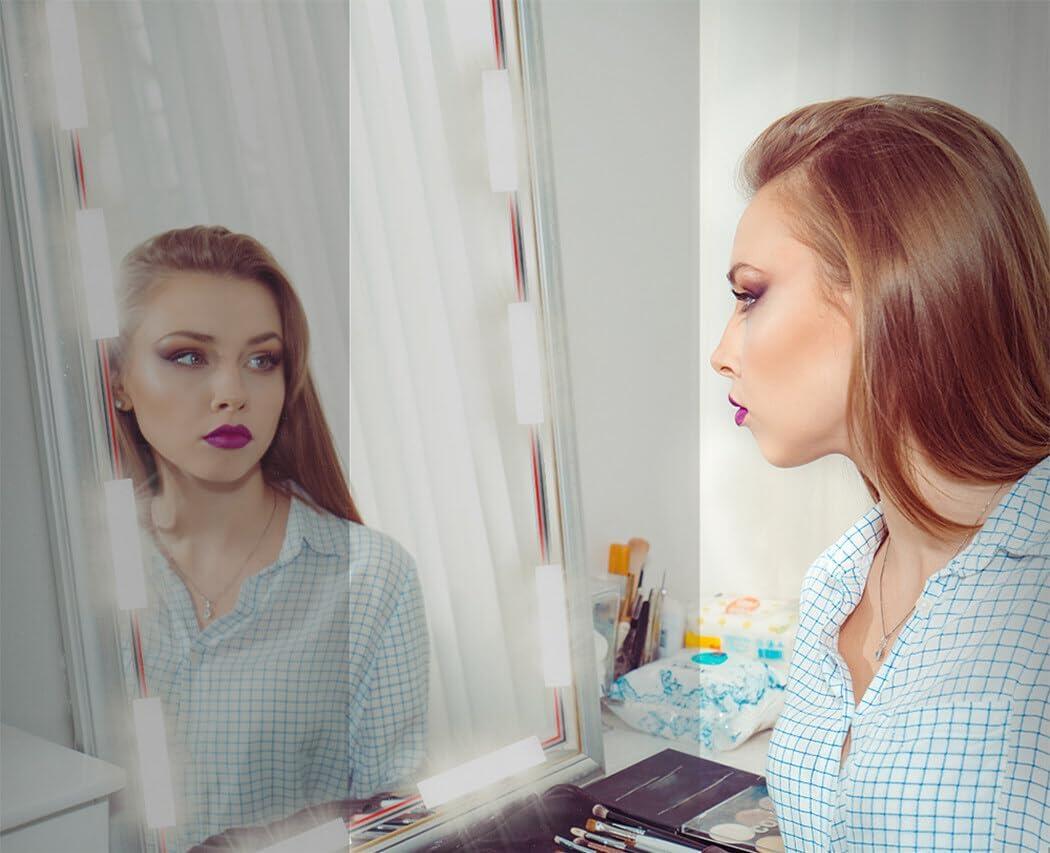 Espejo con Luz LED | Iluminación Perfecta para Maquillaje