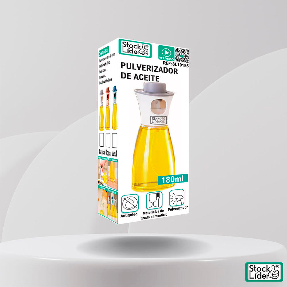 Pulverizador de Aceite 180ml + Caja - Cocina Saludable
