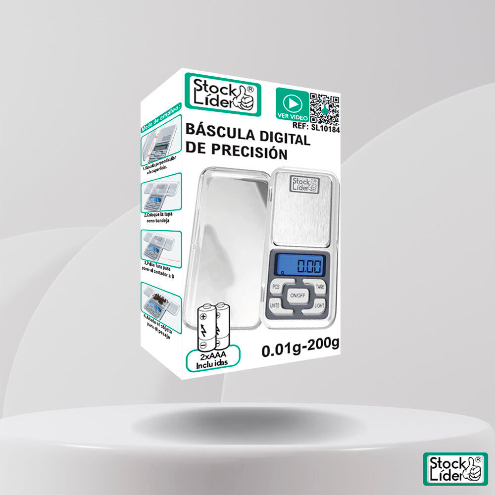 Báscula Digital de Precisión | Medidas Exactas al Instante