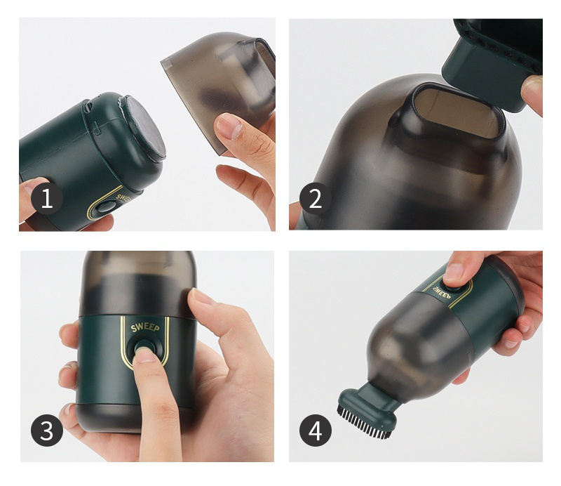 Aspirador Mini Mesa: ¡Limpieza Impecable y Sin Esfuerzo!