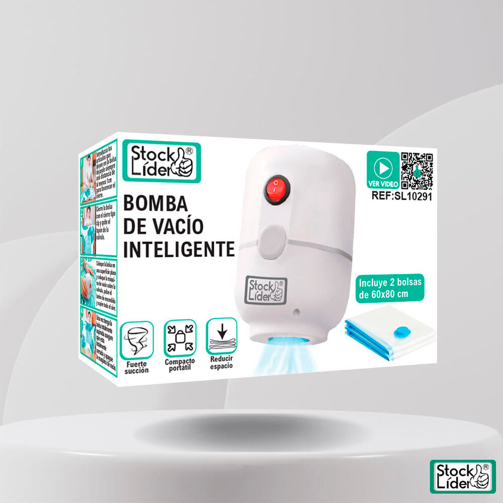 Bomba de Vacío Inteligente para Alimentos - Frescura Duradera