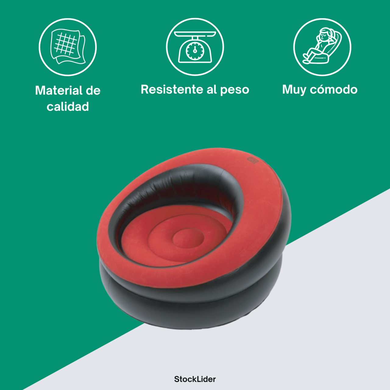 Sillón inflable
