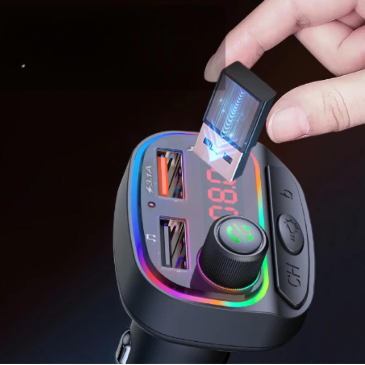 MP3 Coche C15 con Bluetooth - Sonido Premium y Manos Libres