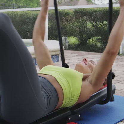 Máquina para entrenar abdominales