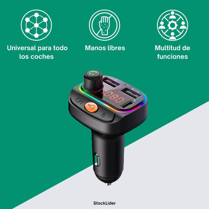 MP3 Coche F5: Música sin límites en tu vehículo