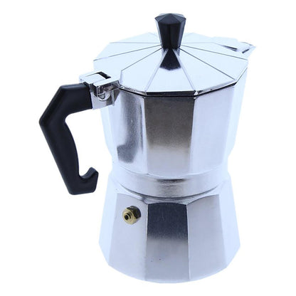 Cafetera Italiana Clásica 9 tazas mango ergonómico cocina de Inducción