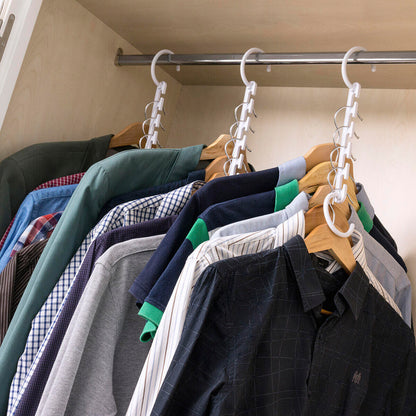 Organizador de Perchas para 40 Prendas Plusrobe InnovaGoods 24 Piezas