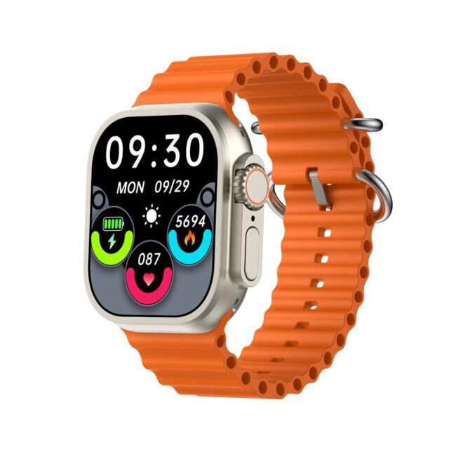 Smart Watch con Pantalla TFT 2.01” – Diseño Premium y Carga Inalámbrica