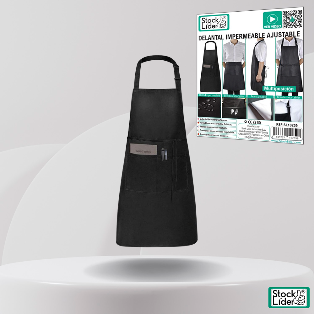 Delantal Impermeable Ajustable (Pack 6) – Protege tu Ropa
