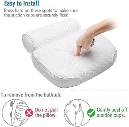 Almohada de Baño Premium: Relajación Profunda y Confort Úne