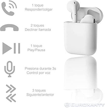 Auriculares Bluetooth TWS i12 | Sonido Premium, Envío Gratis