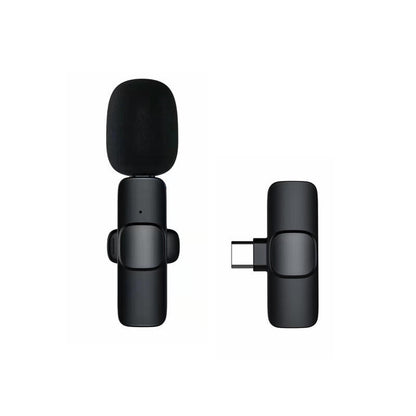 Micrófono Grabador de Voz Lavalier 2 en 1 – Inalámbrico, Portátil y Ultra Mini