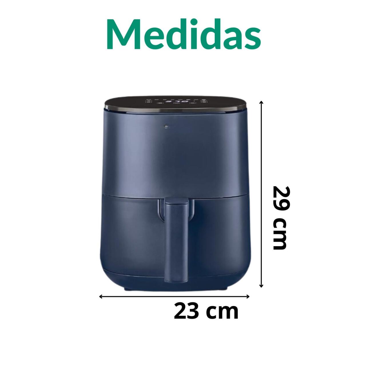 Freidora de Aire 2.7L | Cocina Sano y Rápido el Mejor Precio