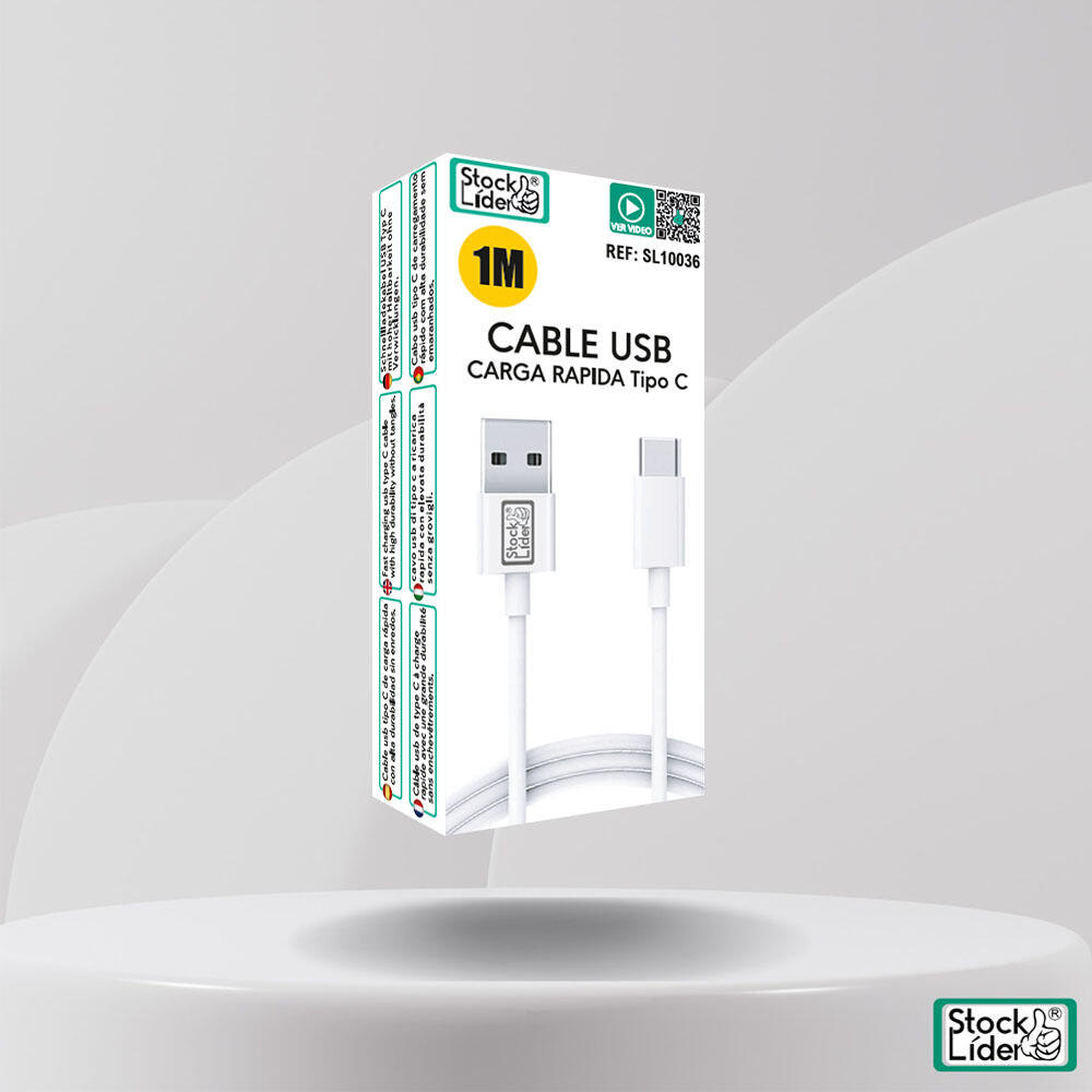 Cable Tipo C 1m: Carga Rápida y Sincronización Fiable | Electrónica