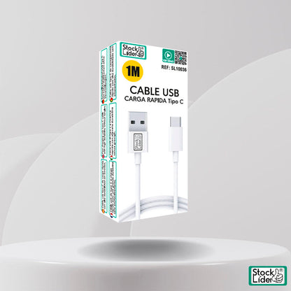 Cable Tipo C 1m: Carga Rápida y Sincronización Fiable | Electrónica