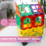 Bloques magnéticos de 57 piezas