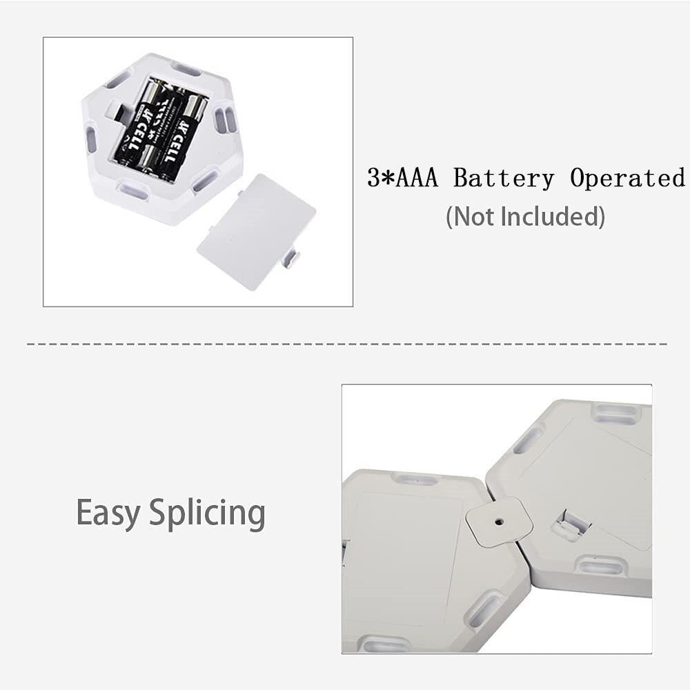 Set de 3 Luces LED Colores con Mando - Envío Gratis