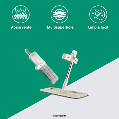Mopa Escurridor Automática: Limpieza Fácil y Manos Secas | STOCK LIDER