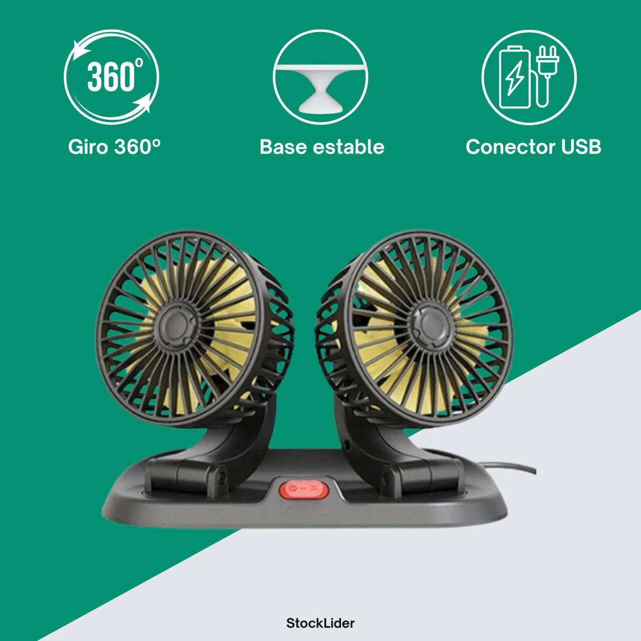 Ventilador Doble Silencioso - Refresca Tu Hogar | [Marca]
