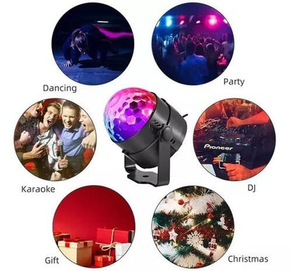 Luz Bola Discoteca con Mando: ¡Fiesta en Casa al Instante!