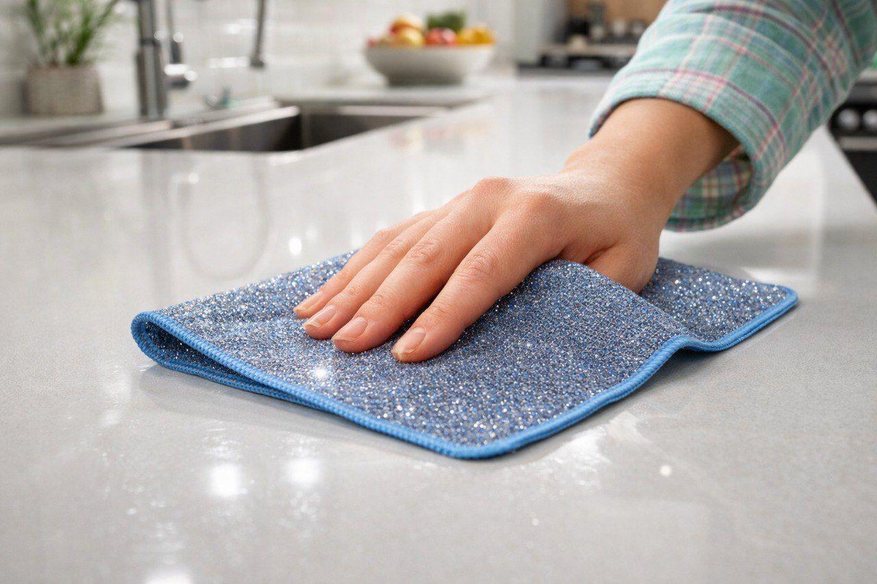 Paño Limpieza Doble Cara Microfibra-Alambre | Hogar y Cocina