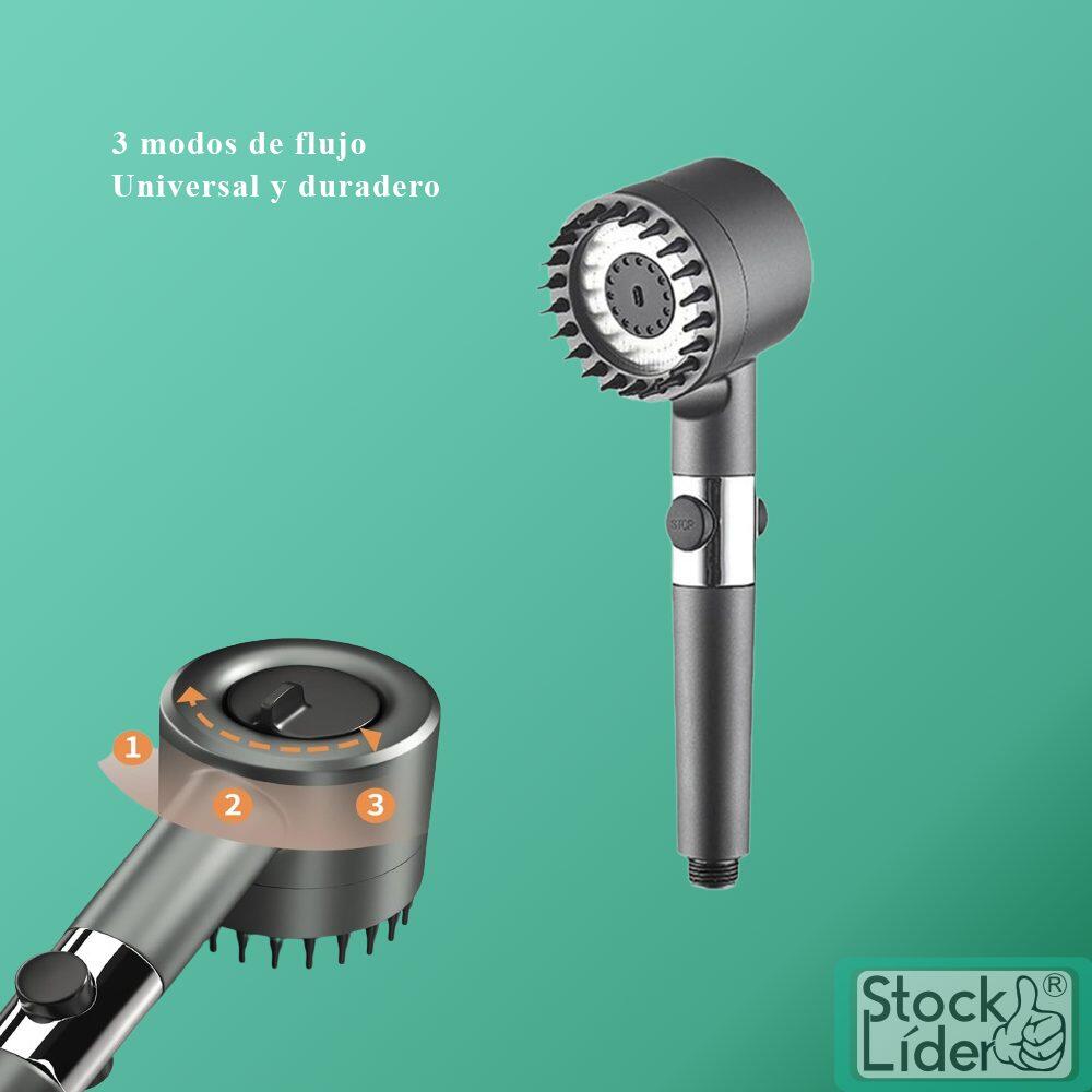 Alcachofa Multifunción: Ducha Perfecta | Stock Líder
