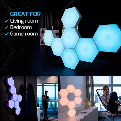 Set de 3 Luces LED Colores con Mando - Envío Gratis