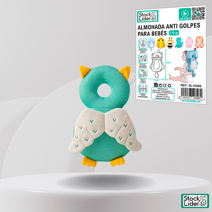 Almohada Antigolpes para Bebés - Protege la Cabeza de tu Peque