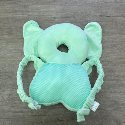 Almohadilla anticaida para bebe azul elefante