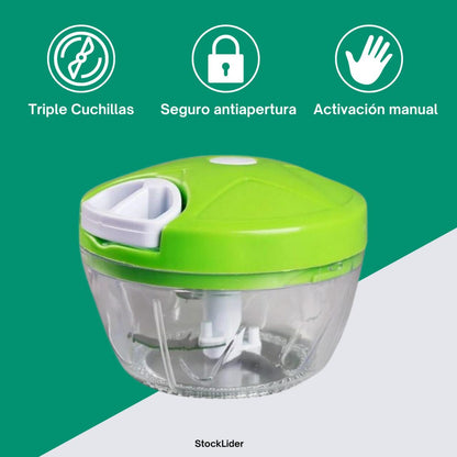 Picadora Manual - Prepara tus comidas en segundos