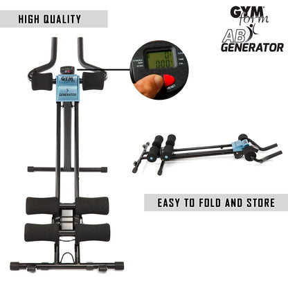 Máquina de cardio y tonificación muscular