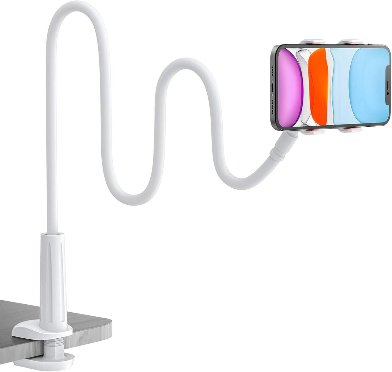 soportes de brazo flexible tipo “lazy arm” para escritorio