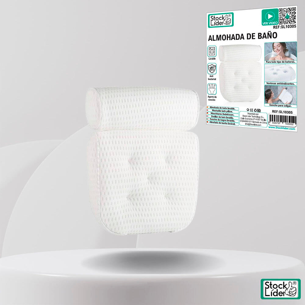Almohada de Baño Premium: Relajación Profunda y Confort Úne