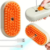 Cepillo Vapor Para Mascotas Pack 2 Piezas