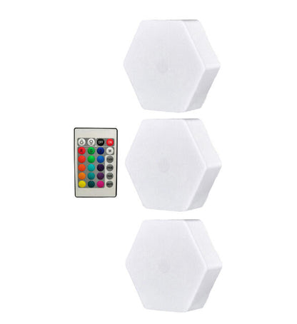 Set de 3 Luces LED Colores con Mando - Envío Gratis