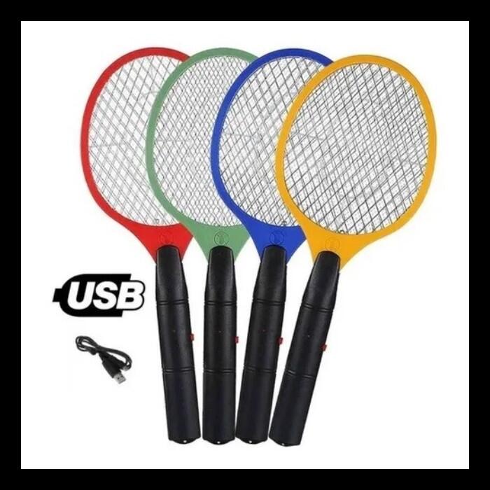 Raqueta Matamoscas USB Recargable - ¡Adiós Mosquitos!