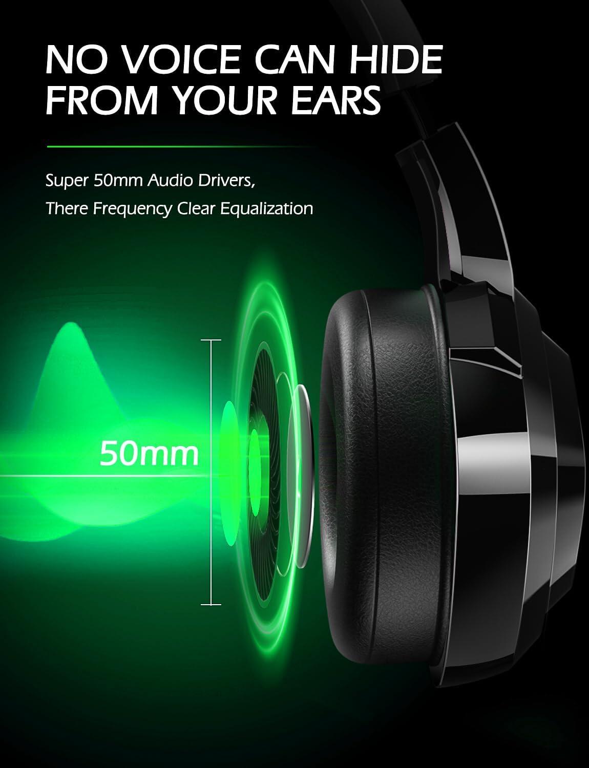 Cascos Gaming A66 con Luz RGB
