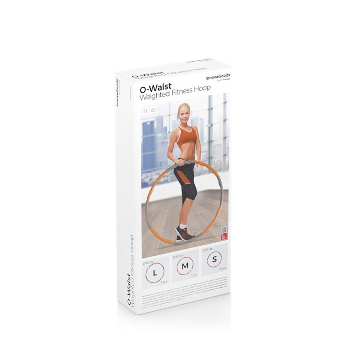 Aro de Fitness Desmontable Recubierto de Espuma O-Waist InnovaGoods
