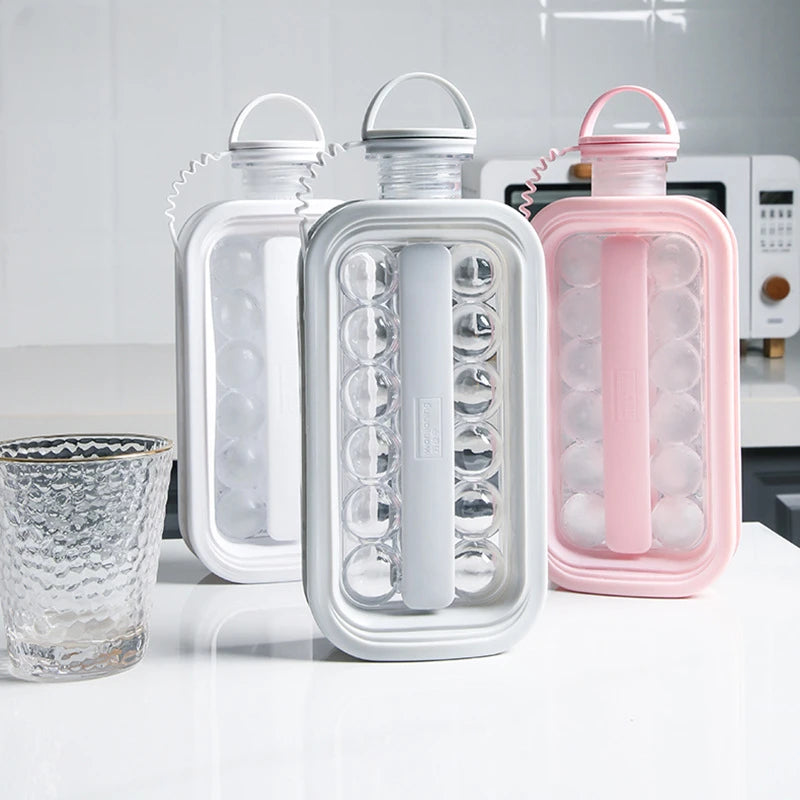 Botella Molde para Hielo: Cubitos Perfectos Siempre