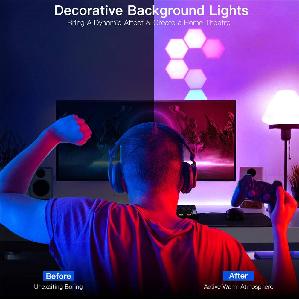 Set de 3 Luces LED Colores con Mando - Envío Gratis