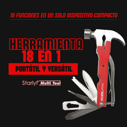 Herramienta multifuncional 18 en 1