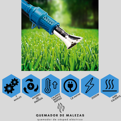 Quemador Eléctrico de Malas Hierbas