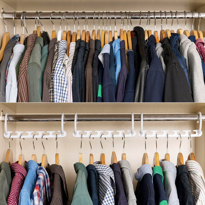 Organizador de Perchas para 40 Prendas Plusrobe InnovaGoods 24 Piezas