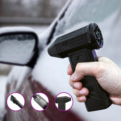 Mini Soplador Aspirador Turbo Potente 130000 RPM Portátil Revcargable