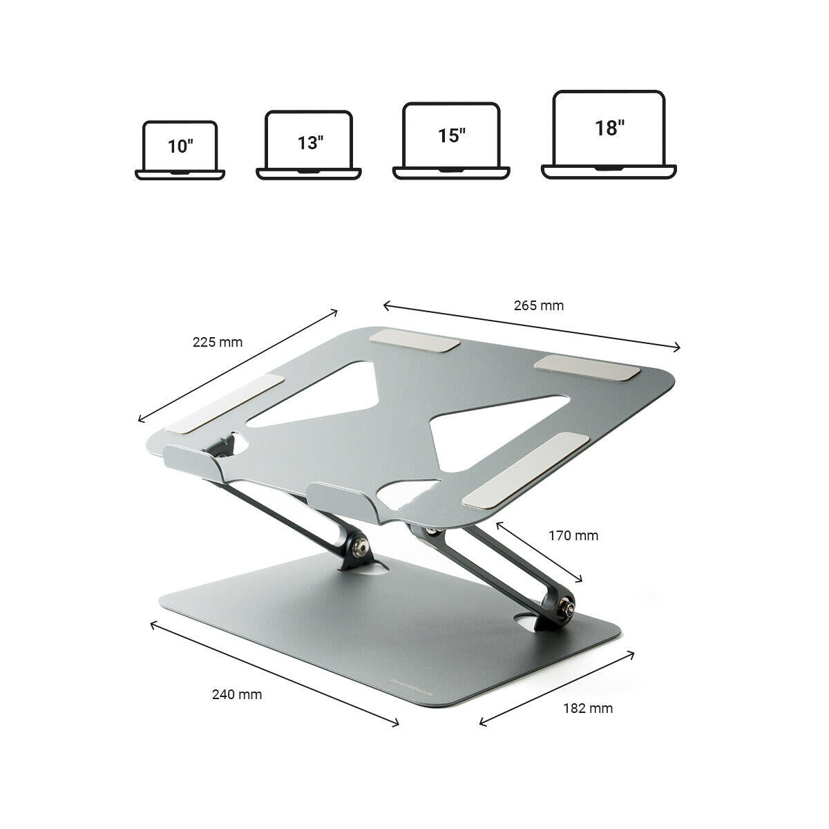 Soporte para Portátil Plegable y Regulable Lastan InnovaGoods